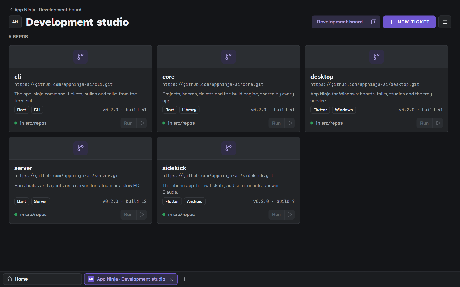 The Development studio