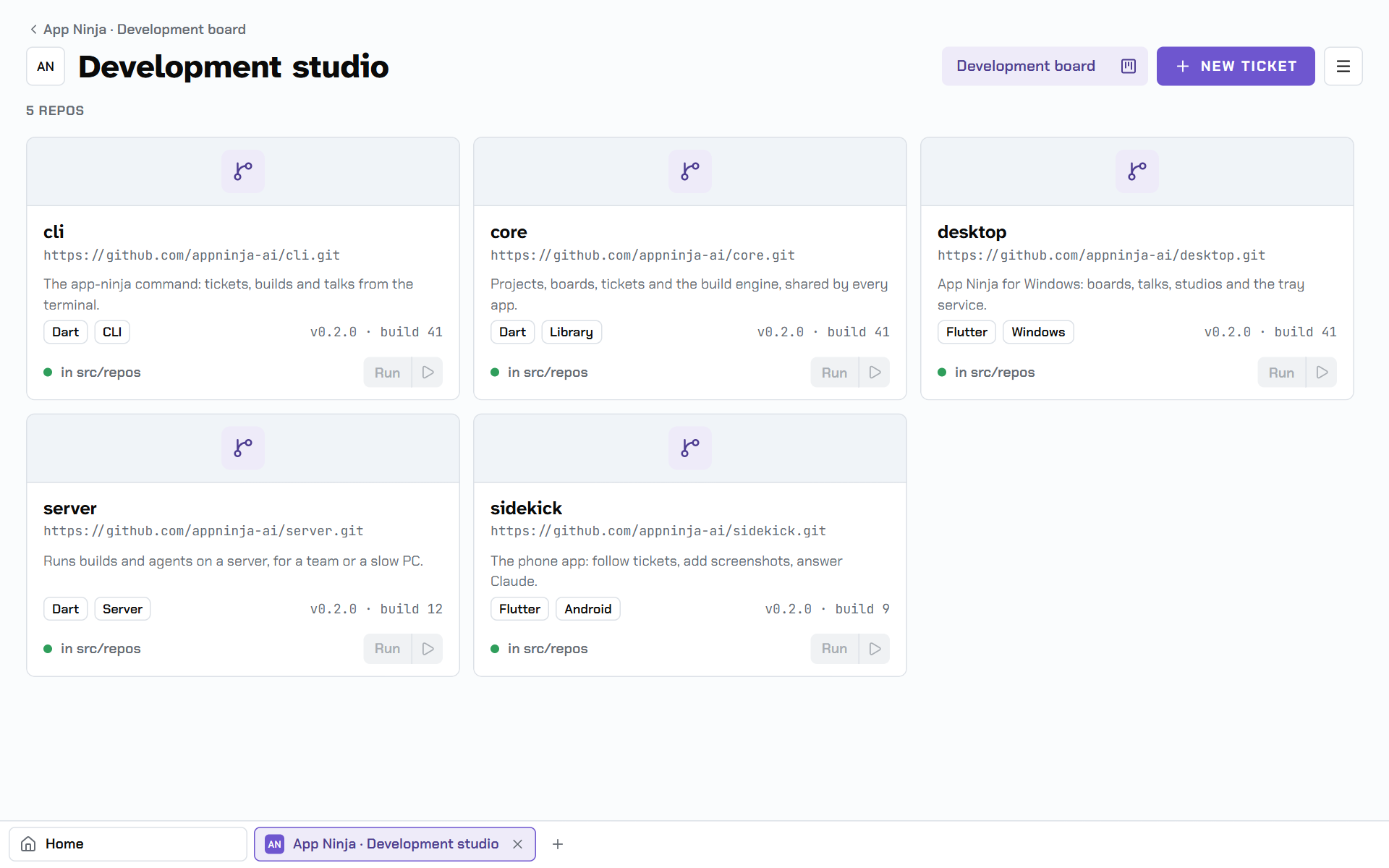 The Development studio